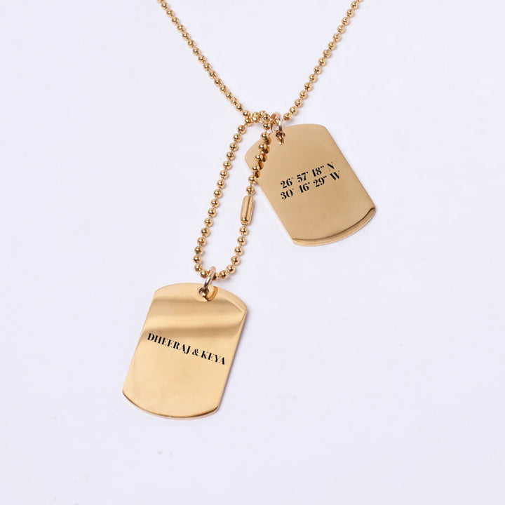 Personalised Call Of Duty Golden Chain - Salty Accessories