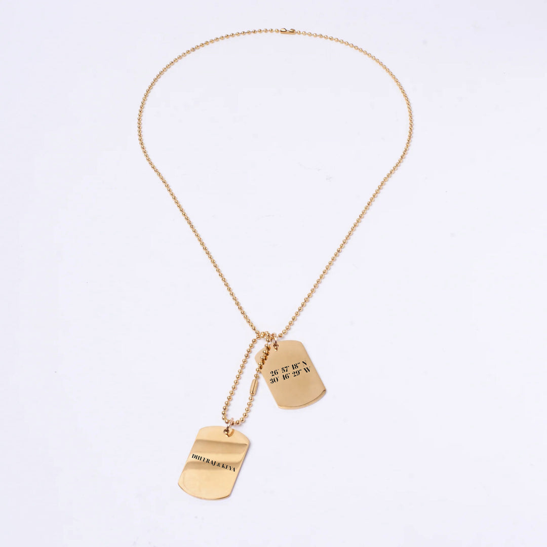 Personalised Call Of Duty Golden Chain - Salty Accessories
