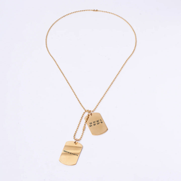 Personalised Call Of Duty Golden Chain - Salty Accessories
