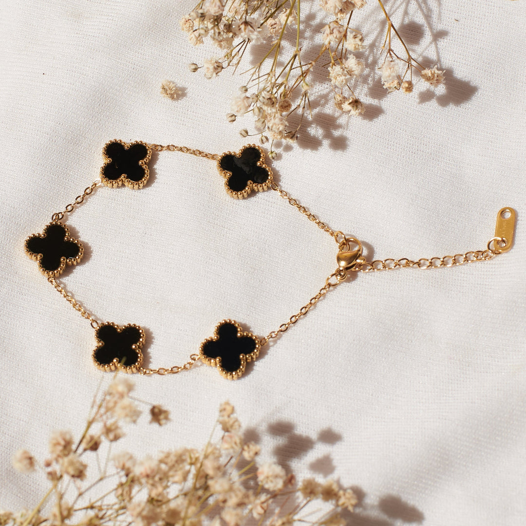 Midnight Clover Affair Jewellery Set - Salty Accessories