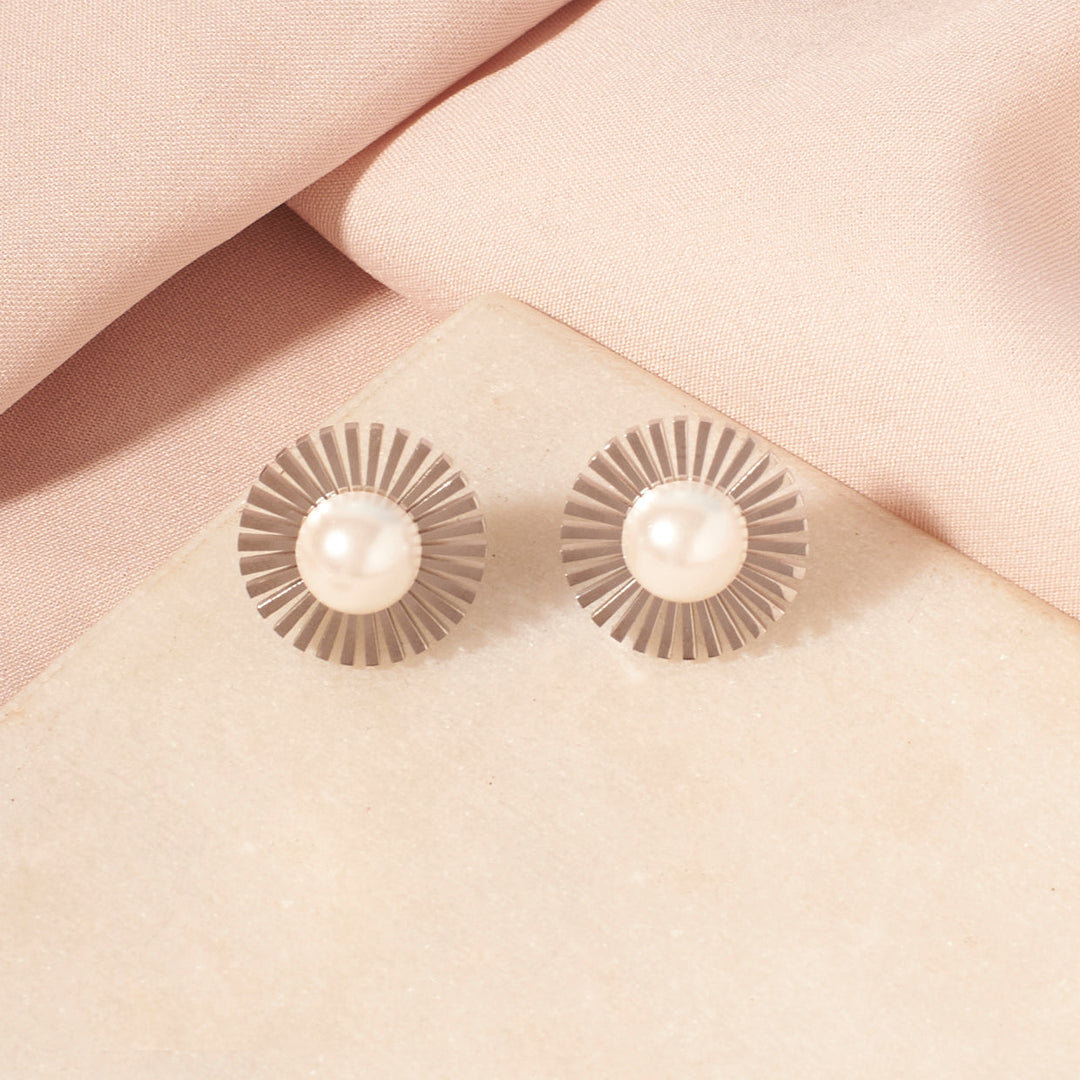 Oceanic Opulence Earrings -Silver - Salty Accessories